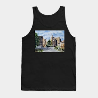 Convento de San Anton - Camino de Santiago Tank Top